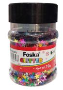 Foska Bottle Packing Bulk Colorful Cosmetic Glitter - Star
