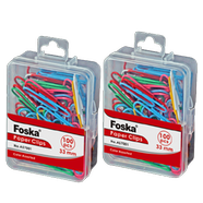 Foska Colorful Plastic Paper Clip 33mm