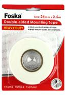 Foska Double Sided Mounting Tape (24mm X 2.5mm)