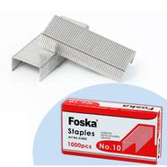 Foska High Quality No. 10 Staples For Office - 1000 Pcs - SL002