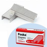 Foska High Quality No. 10 Staples For Office - 1000 Pcs - SL001