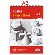 Foska High Quality Popular Sketch Book A3 Paper 50 Sheets - DW1077