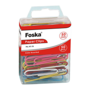 Foska Paper Clip 28mm - 100 Pcs - AS-16 icon