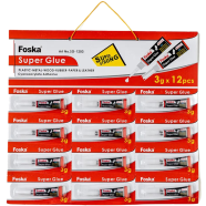 Foska Super Glue 3ml*12pcs - SG-1203