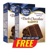Foster Clark's Dark Chocolate Cake Mix (ডার্ক চকোলেট কেক মিক্স) - 500 gm - Buy 1 Get 1 Free