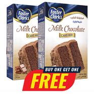 Foster Clark's Milk Chocolate Cake Mix (মিল্ক চকলেট কেক মিক্স) - 500 gm - Buy 1 Get 1 Free