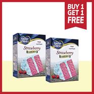 Foster Clark's Strawberry Cake Mix (স্ট্রবেরি কেক মিক্স) - 500 gm - Buy 1 Get 1 Free