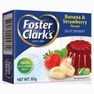 Foster Clark's Jelly Crystal 85g Banana and Strawberry
