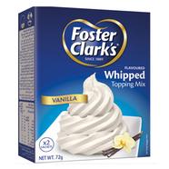 Foster Clark's Whipped Topping Mix 72g Pack Vanila 