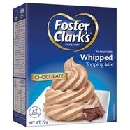 Foster Clark's Whipped Topping Mix 72g Pack Chocolate