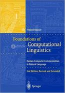 Foundations of Computational Linguistics