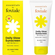 Foxtale Essentials Daily Glow Sunscreen SPF 50 - 50 ml