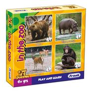 Frank Animal Puzzles For Kids In The Zoo Set Of 4 Jigsaw Puzzles For Kids For Age 4 Years Old And Above Educational And Fun Kids Puzzle