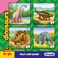 Frank Dinosaurs set of 4 Puzzles - 11602