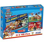 Frank Paw Patrol (3 X 48 Pcs) Puzzles - 70303 