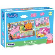 Frank Peppa Pig Puzzle Pack - 60408