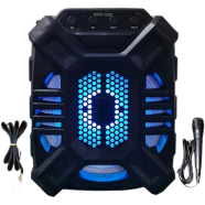 Free Microphone KTX-1222 Portable Wireless Speaker MicroSD Card Pendrive FM Supported Big Bass - Bluetooth Speaker
