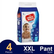 Fresh Happy Nappy Pant System Baby Diaper (XXL Size) (12-25Kg) (4Pcs)