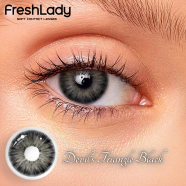 Freshlady Devil's Triangle Black Color Contact Lenses 