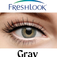 Freshlook Gray Color Contact Lens with Kit Box - #Gray