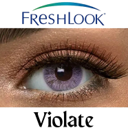Freshlook Violate Color Contact Lens With Kit Box - #Violate