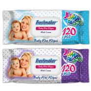 Freshmaker Wet Wipes with fliptop - 120 Pcs