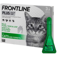 Frontline Plus Spot On For Cats – Flea And Tick Protection - 1 Pipette