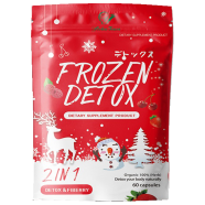 Frozen Detox 2 in 1 Detox and Fiberry Slimming, Organic Herbs for Weight Loss 60 Capsules icon