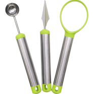 Fruit and Vegetable Carving Tool – Multipurpose Cutter for Creative Food Decoration and Garnishing (Multicolor)