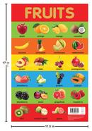 Fruits Char Early Learning Educational Chart For Kids image