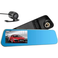 Full HD Rearview Mirror Dash Cam With Reverse Camera – Dual Lens And G Sensor icon