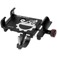 Full Metal Aluminum Alloy Anti-Slip Bracket Mobile Holder For Motorcycle Scooter Cycle Outdoor Handle Holder With Setup Fittings icon