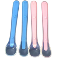 Full Silicone Baby Soft Head Spoon Spoon Children To Eat Spoon Supplementary Food Bowl Spoon -1pcs icon