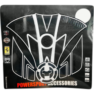 Full Tank Pad Set For Suzuki Monotone, Gixxer, SF (New Version) Pure Black And Attractive Look Indonesian icon