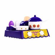 Funskool Giggles - Kitchen Set Colourful Pretend and Play Cooking Set 