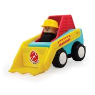 Funskool Giggles Vehicles Earth Mover Construction Toy Pack of 1 Multicolor Pulling Car For Kids
