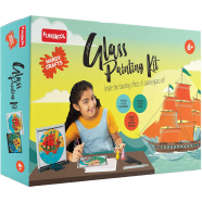 Funskool Glass Painting Art and Craft Kit Make Your Own Framed Glass Painting 6 Years Plus