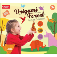 Funskool Handycrafts - Origami Forest Pet Make 15 Different Pet Art and Craft kit For 7 Years Plus