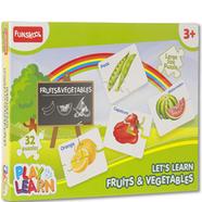 Funskool Play And Learn Fruits And Vegetables Puzzle