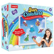 Funskool Sun Catchers Mini Glass Painting Kit - Multicolor For Kids