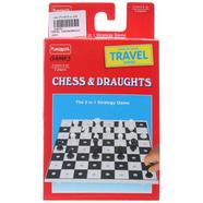 Funskool Travel Chess And Draught Game Set