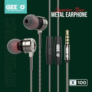 GEEOO Superior Bass Metal Earphone X100