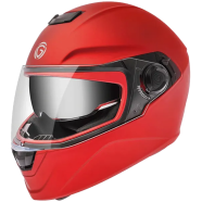 GLIDERS Esteem Full Face Bike Helmet L size - Red