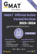 GMAT Official Guide Verbal Review 2023 - 2024 image