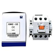 GMC-32 Electrical Magnetic Contactor 220VAC Three Phase For Protect Home Improvement And Electrical Equipment