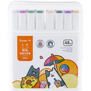 GUANGBO Dual Tip Markers Sets - 48 Colors