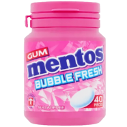 GUM Mentos White Sugar Free Bubble Fresh 40pcs