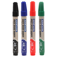 GXIN White Board Marker Refillable - 4 Pcs Multicolor Ink - G-213B icon