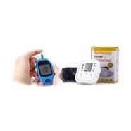 Gadgets Appliances Combo Pack Glucose Monitor and Blood Pressure Monitor