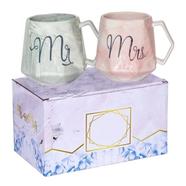 Galox Mr. and Mrs. Coffee Mugs Set
